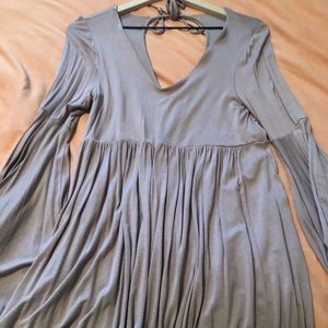 Butterfly sleeve free people dress!